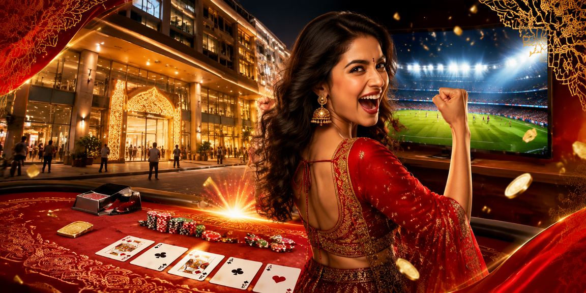 Exciting IPL night cricket match stadium view
